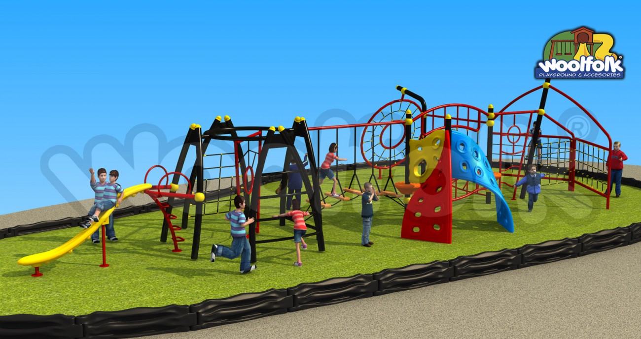 Juego Infantil para exteriores, tipo extremo. Modelo: FE025