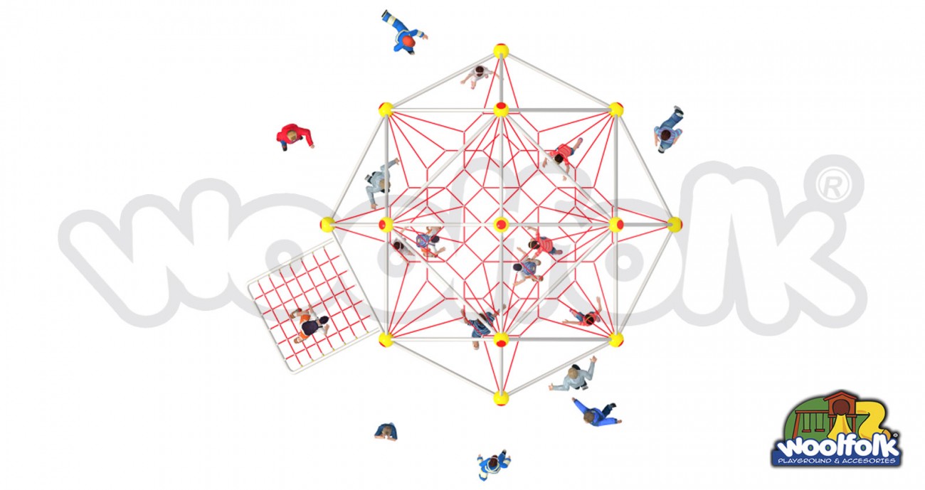 Juego Infantil para exteriores, tipo extremo. Modelo: RO010