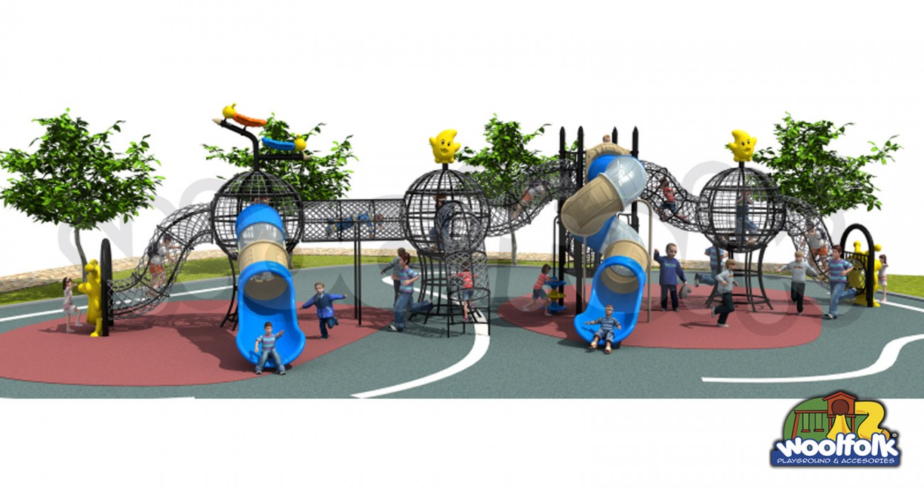 Juego Infantil para exteriores, tipo extremo. Modelo: RO022