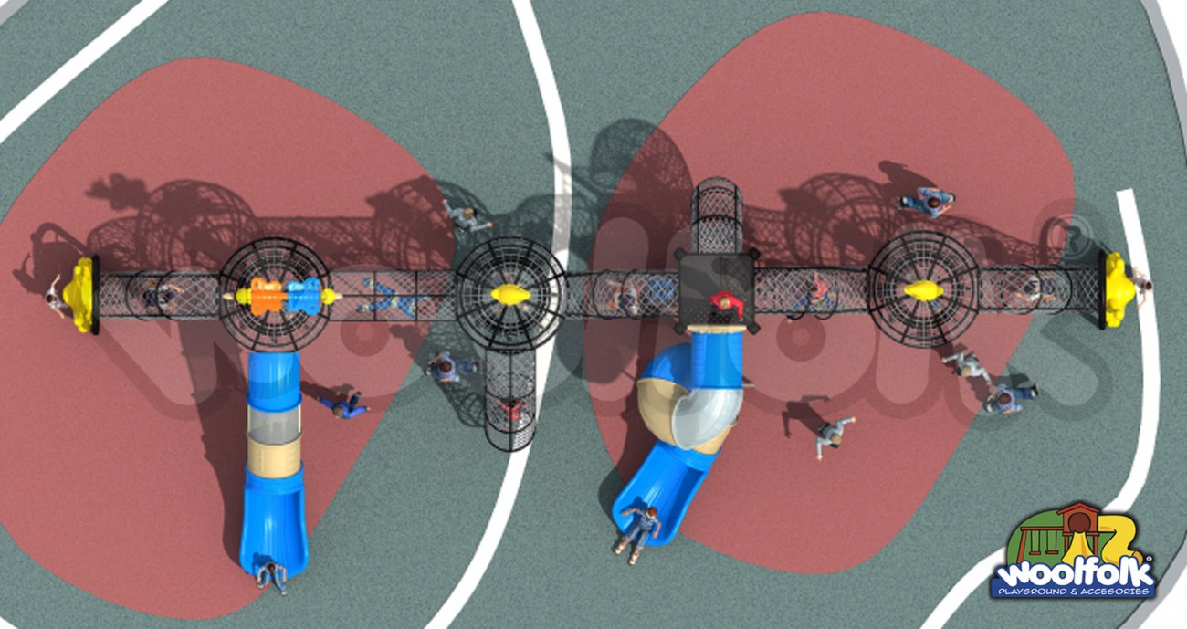 Juego Infantil para exteriores, tipo extremo. Modelo: RO022