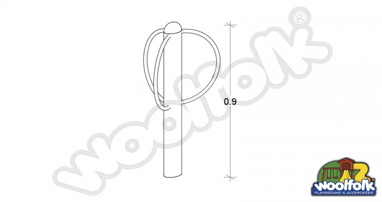 Bicicletero para Exteriores. Modelo: ACC008-t