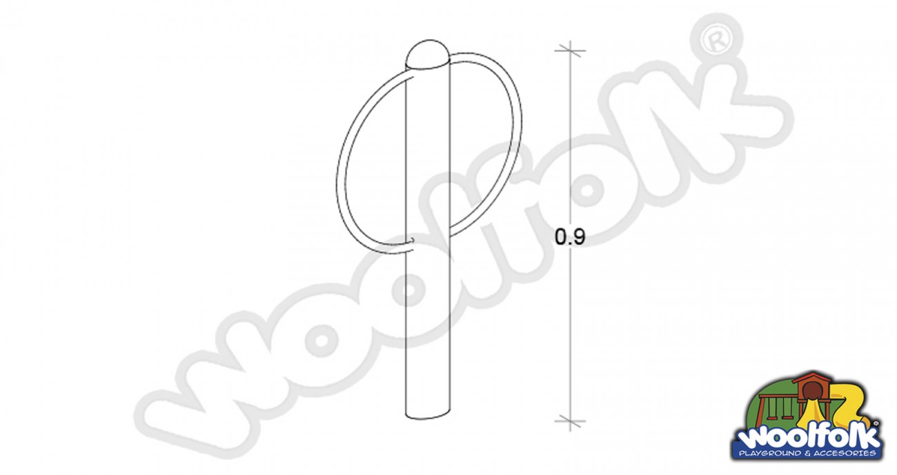 Bicicletero para Exteriores. Modelo: ACC008-d