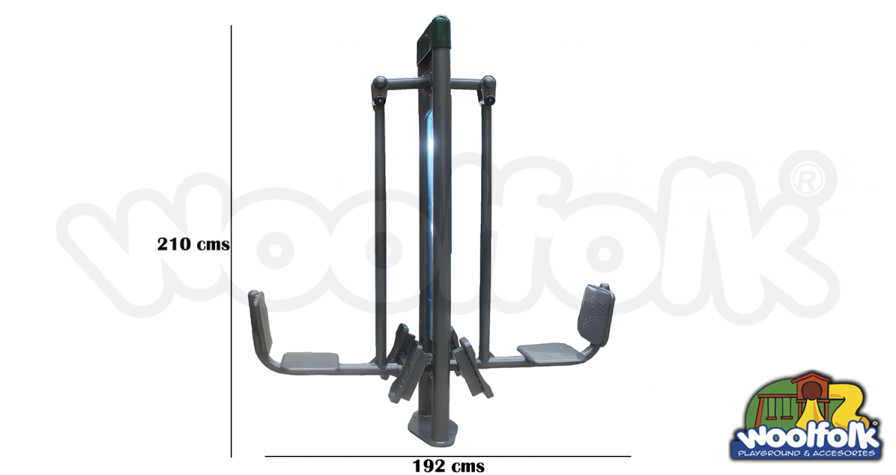 Aparato de Ejercicio para Exteriores. Modelo: DS015