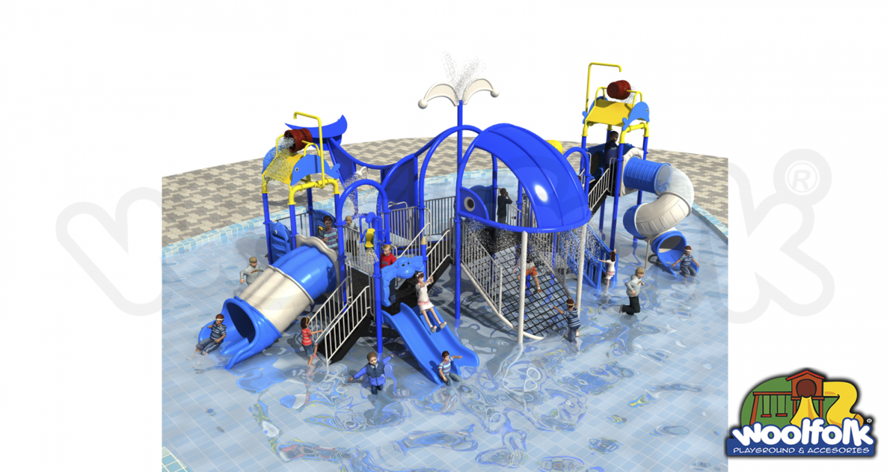 Juego Infantil acuático para parques y chapoteaderos. Modelo: WP011