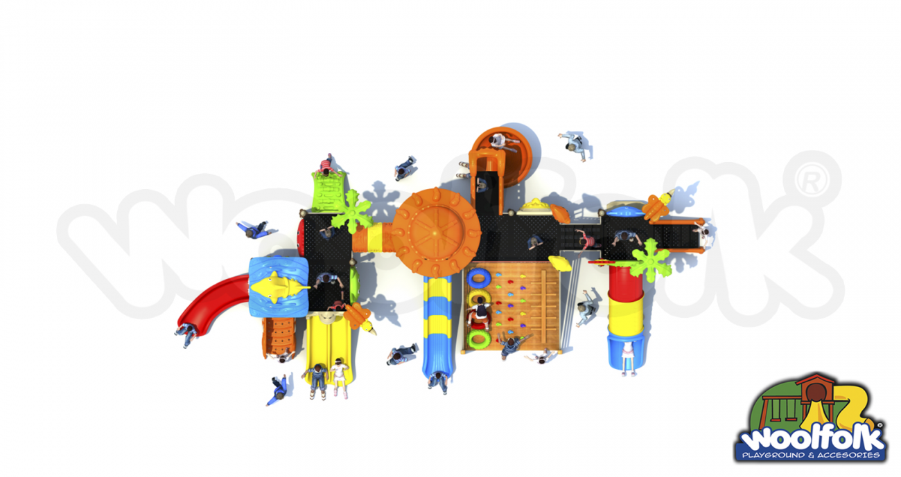 Juego Infantil para exteriores, tipo temático. Modelo: ZO033