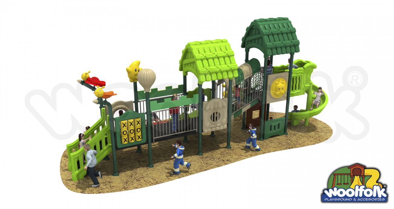 Juego Infantil para exteriores, tipo temático. Modelo: GA018