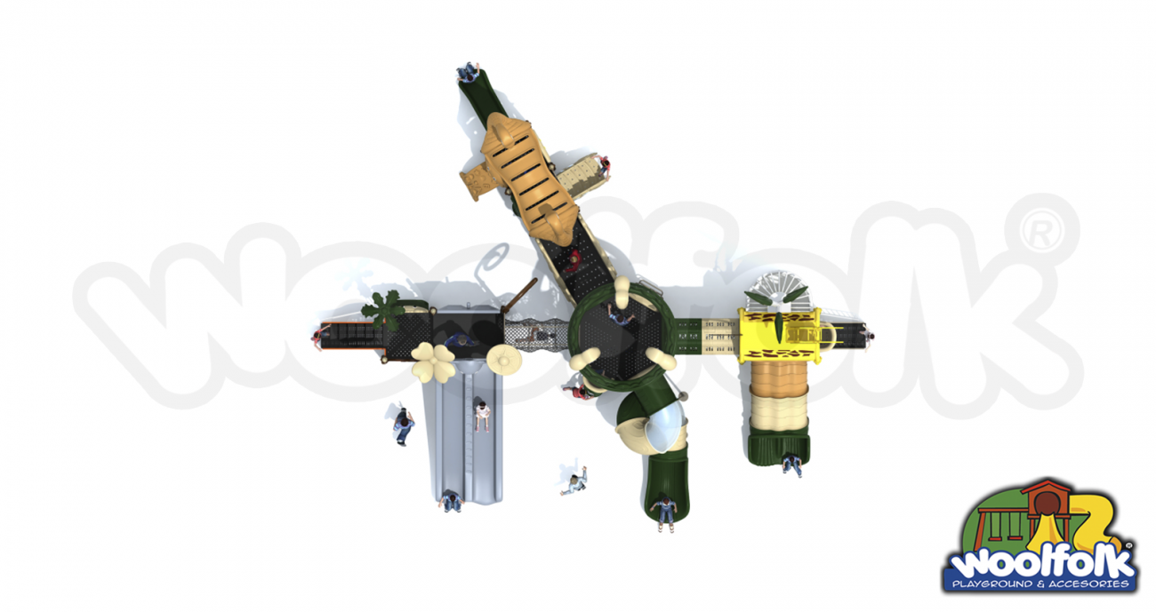 Juego Infantil para exteriores, tipo temático. Modelo: ZO036