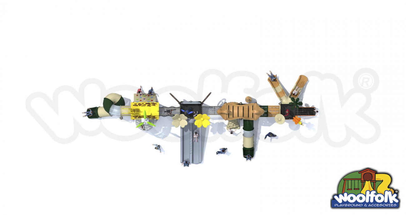 Juego Infantil para exteriores, tipo temático. Modelo: ZO035