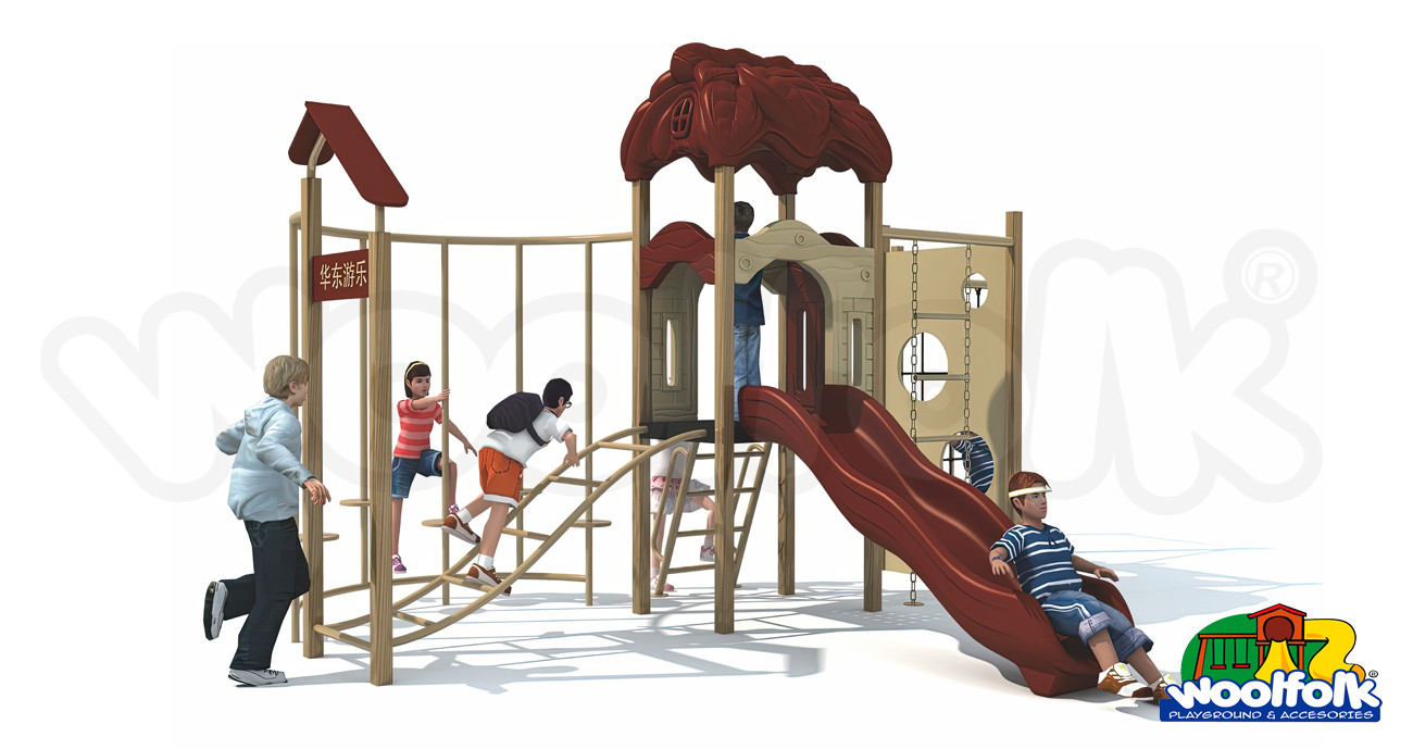 Juego Infantil para exteriores con elementos individuales que complementan los Juegos Modulares para crear áreas de juego con más actividades. Modelo: MET242