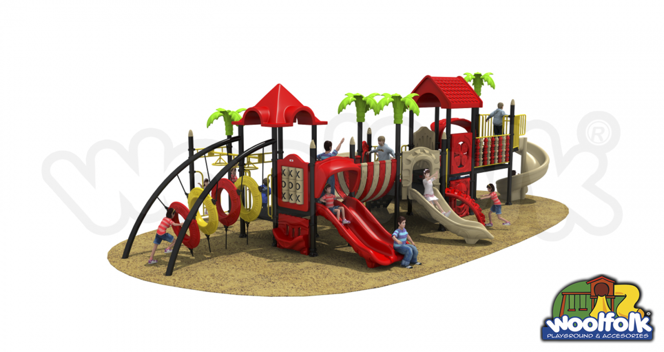 Juego Infantil para exteriores, tipo temático. Modelo: NA035