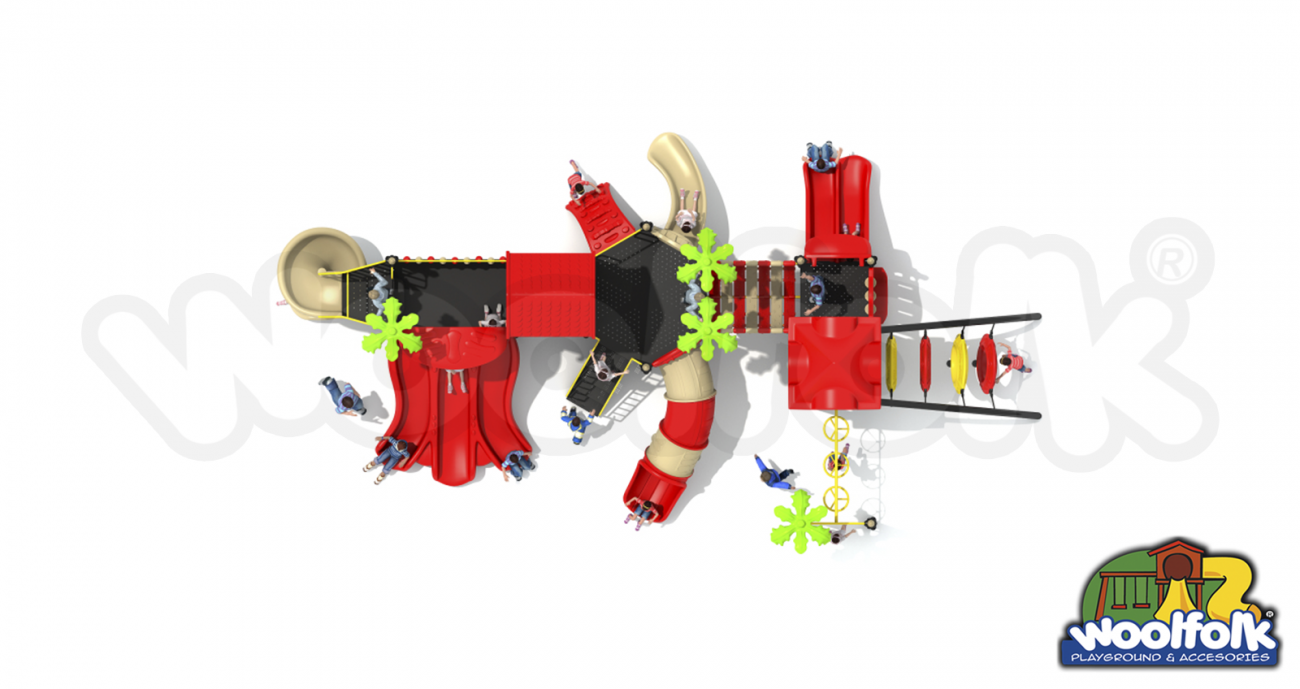 Juego Infantil para exteriores, tipo temático. Modelo: NA035