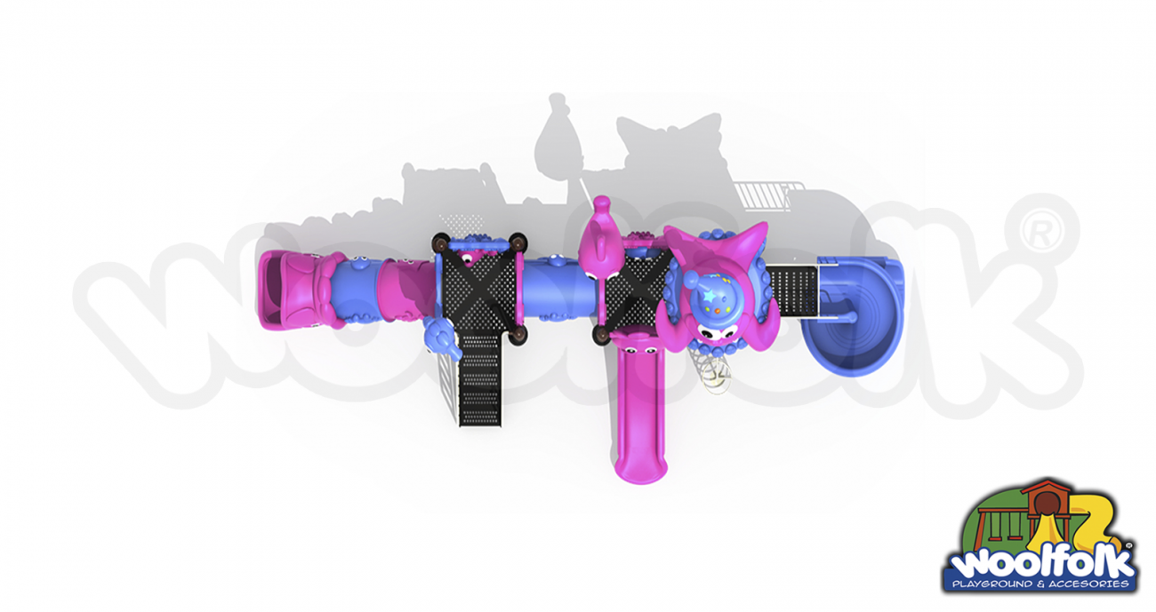 Juego Infantil para exteriores, tipo temático. Modelo: AKM005