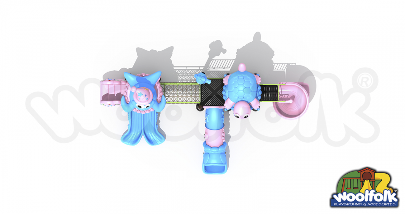 Juego Infantil para exteriores, tipo temático. Modelo: AKM008