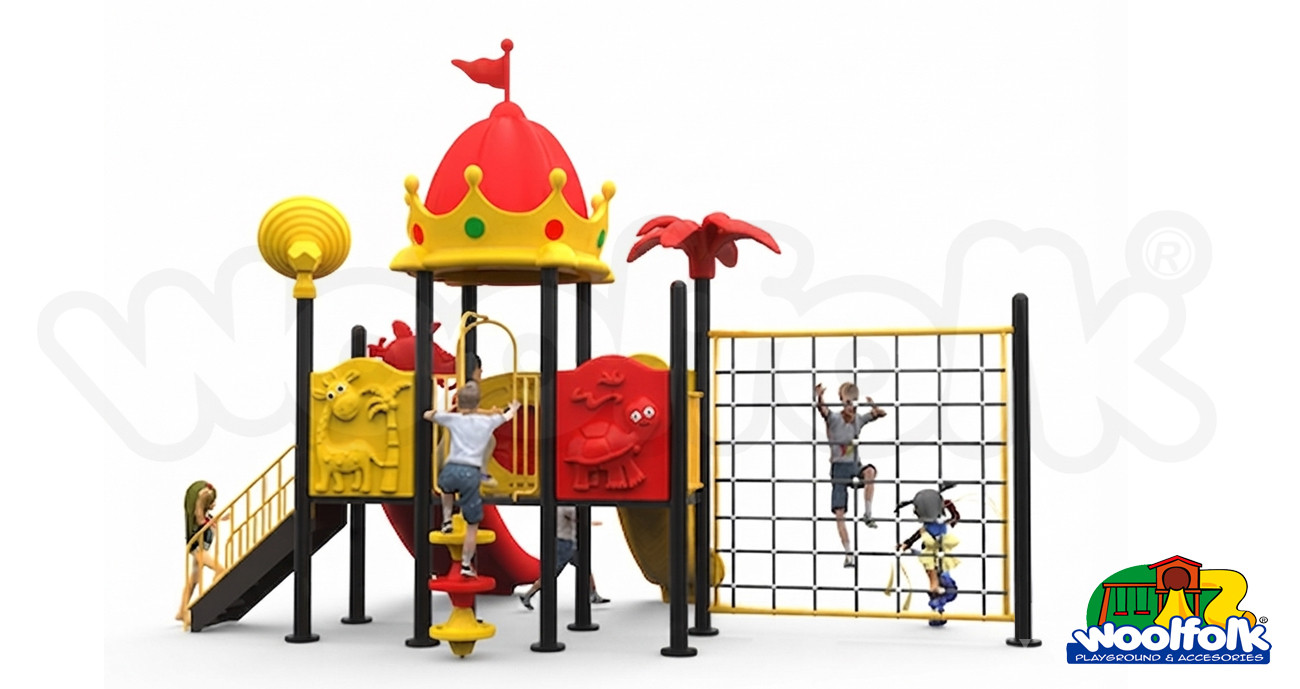 Juego Infantil para exteriores, tipo temático. Modelo: AKM015E