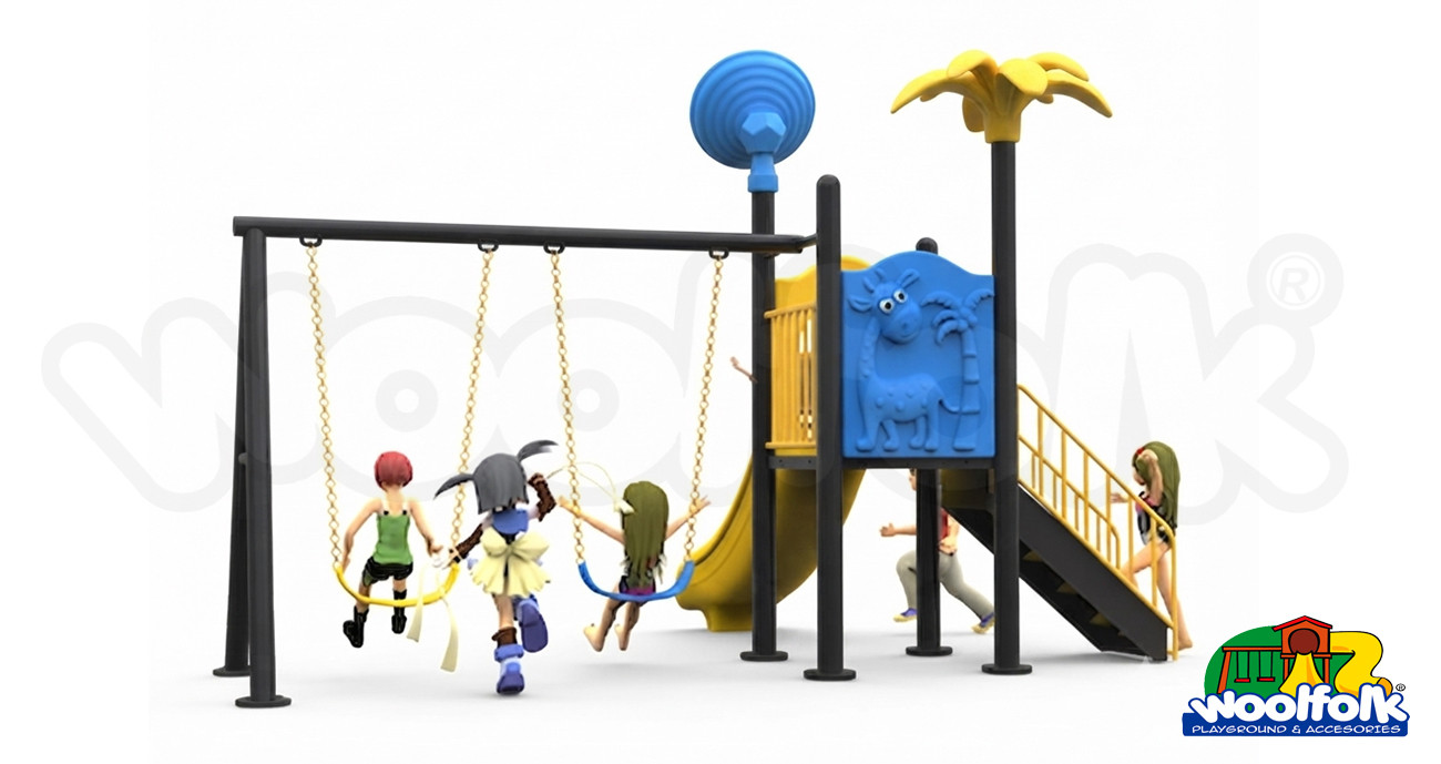Juego Infantil para exteriores, tipo temático. Modelo: AKM012C