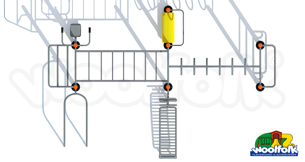 Aparato de Ejercicio para Exteriores. Modelo: CA014