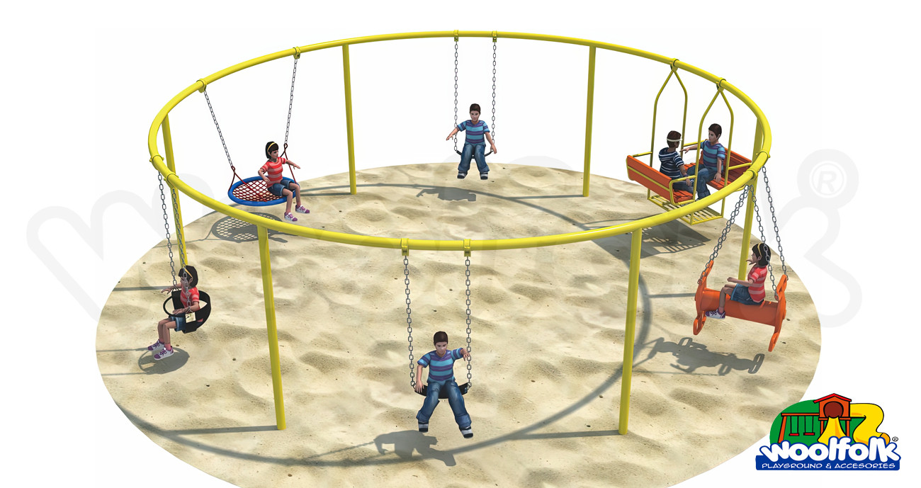 Juego Infantil para exteriores Línea Columpios. Modelo: CMC009S