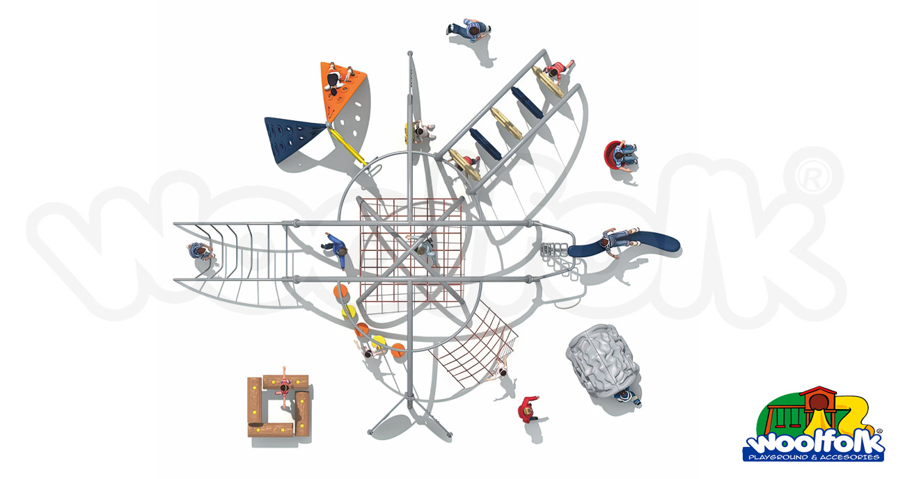 Juego Infantil para exteriores, tipo extremo. Modelo: FE046