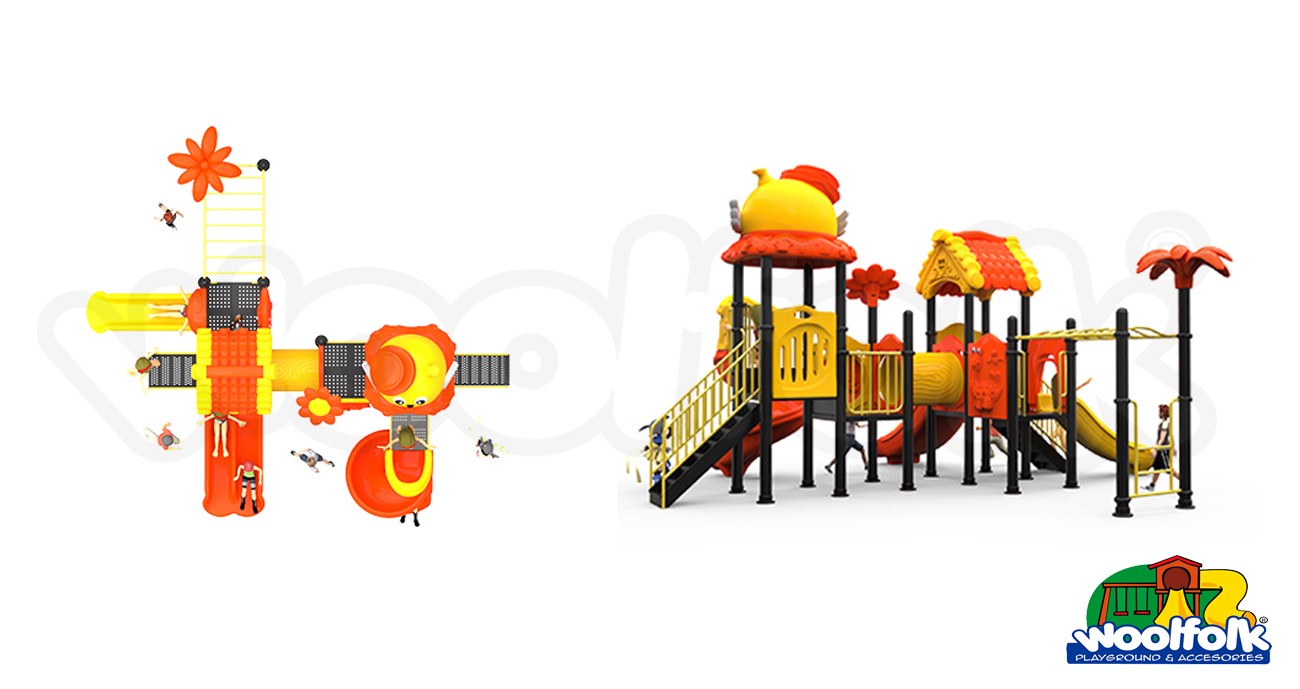 Juego Infantil para exteriores, tipo temático. Modelo: AKM018