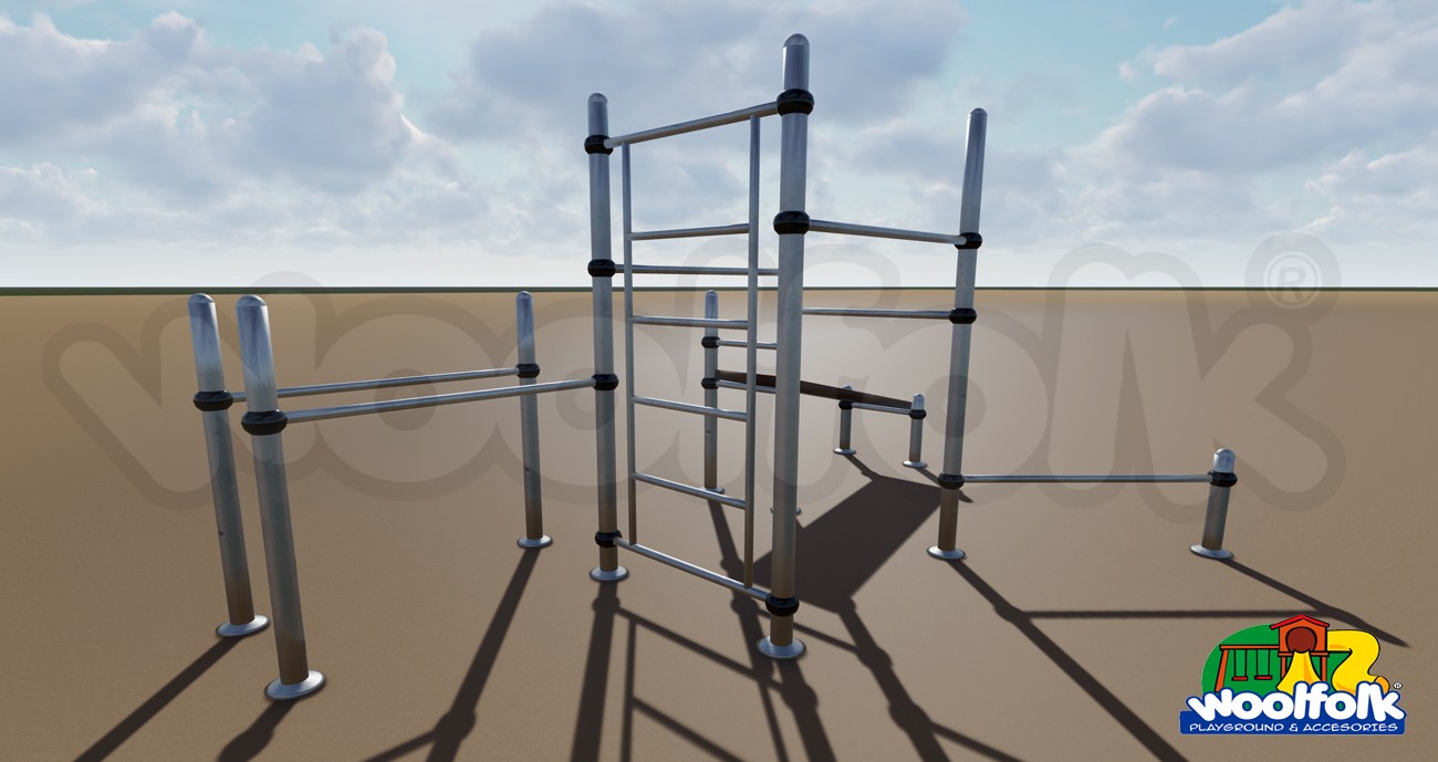 Aparato de Ejercicio para Exteriores. Modelo: CA001