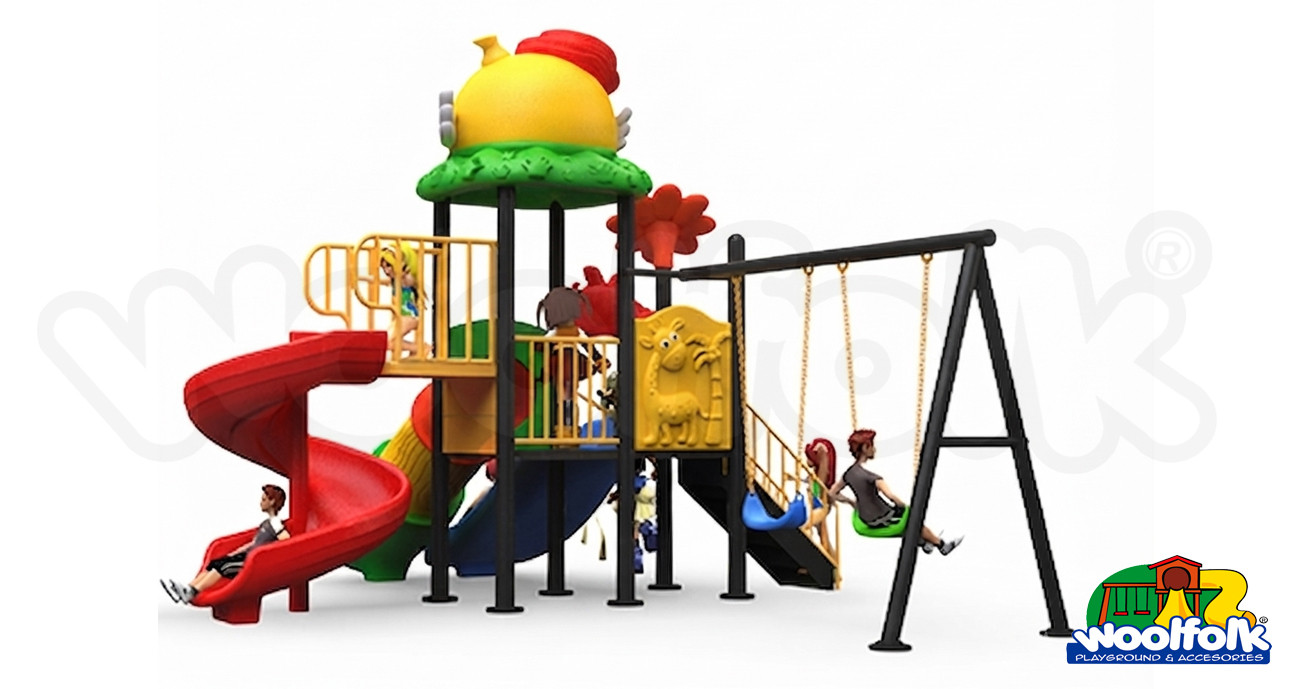 Juego Infantil para exteriores, tipo temático. Modelo: AKM016C
