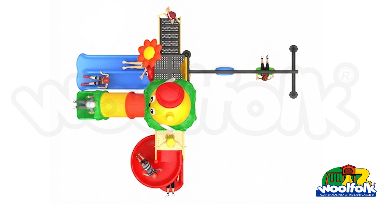 Juego Infantil para exteriores, tipo temático. Modelo: AKM016C