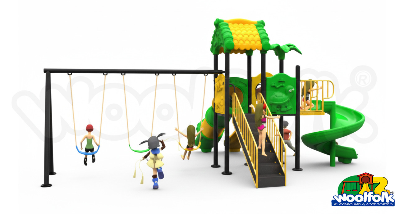 Juego Infantil para exteriores, tipo temático. Modelo: AKM020C