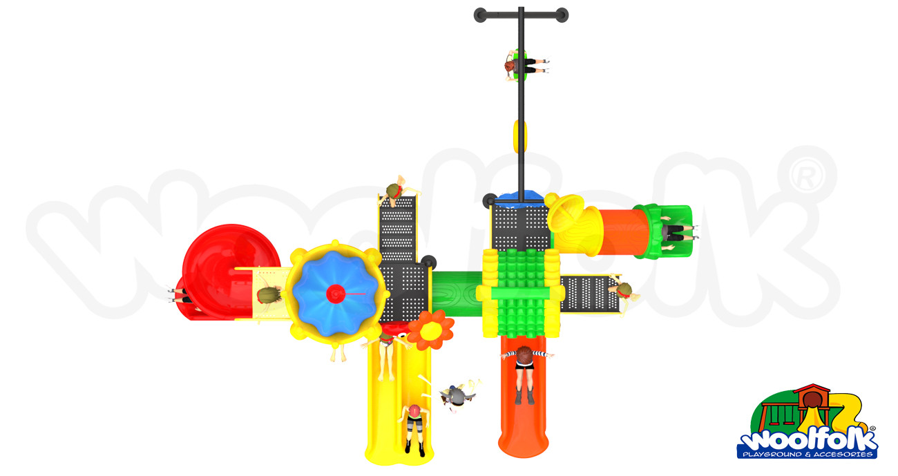 Juego Infantil para exteriores, tipo temático. Modelo: AKM024C