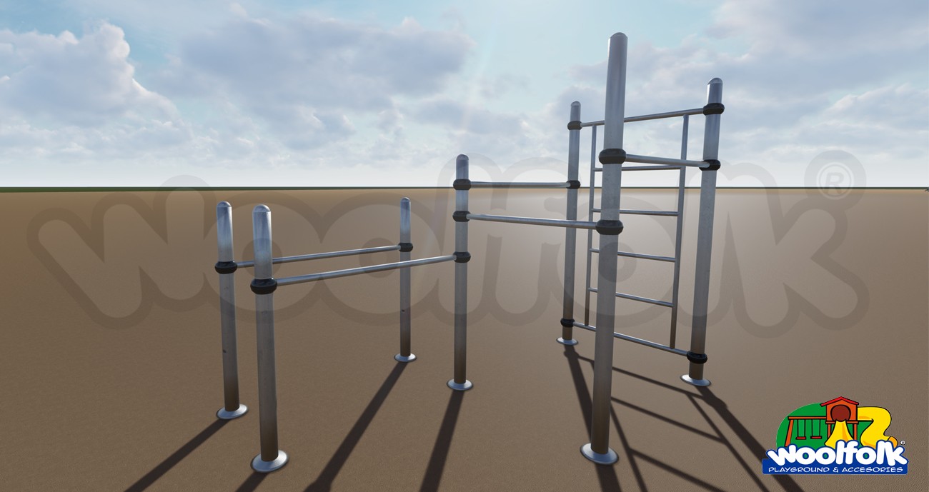 Aparato de Ejercicio para Exteriores. Modelo: CA005