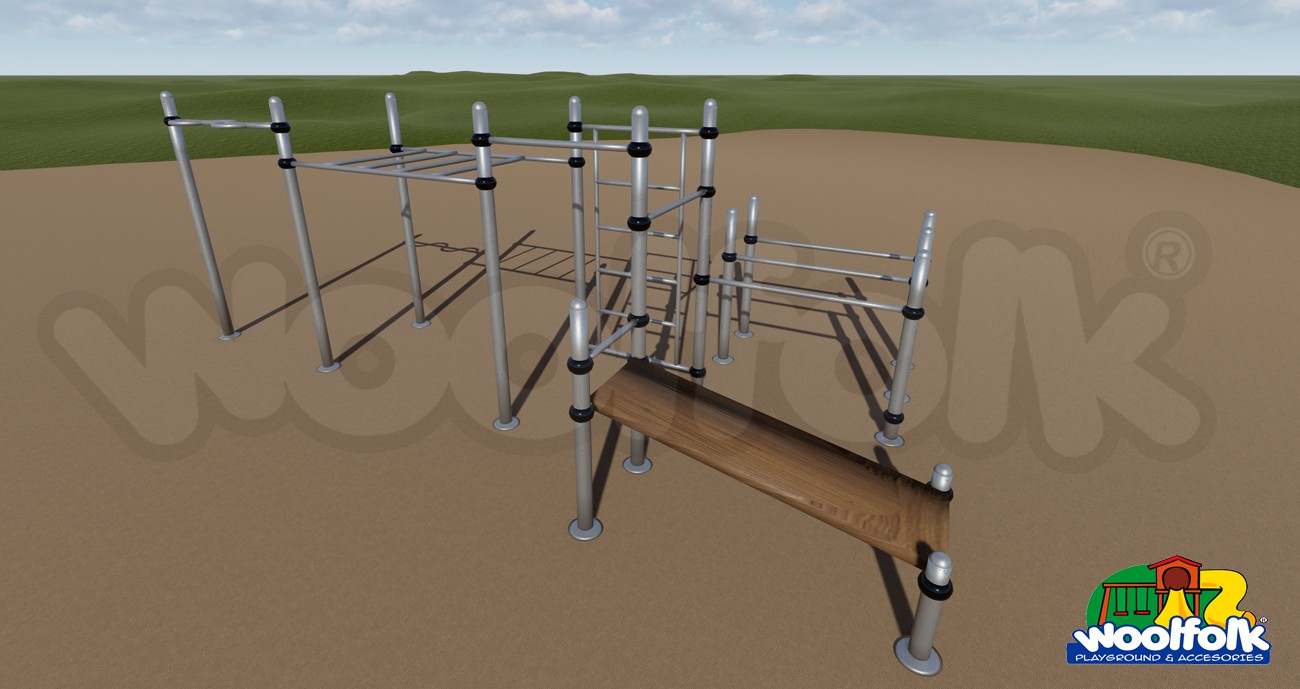 Aparato de Ejercicio para Exteriores. Modelo: CA007