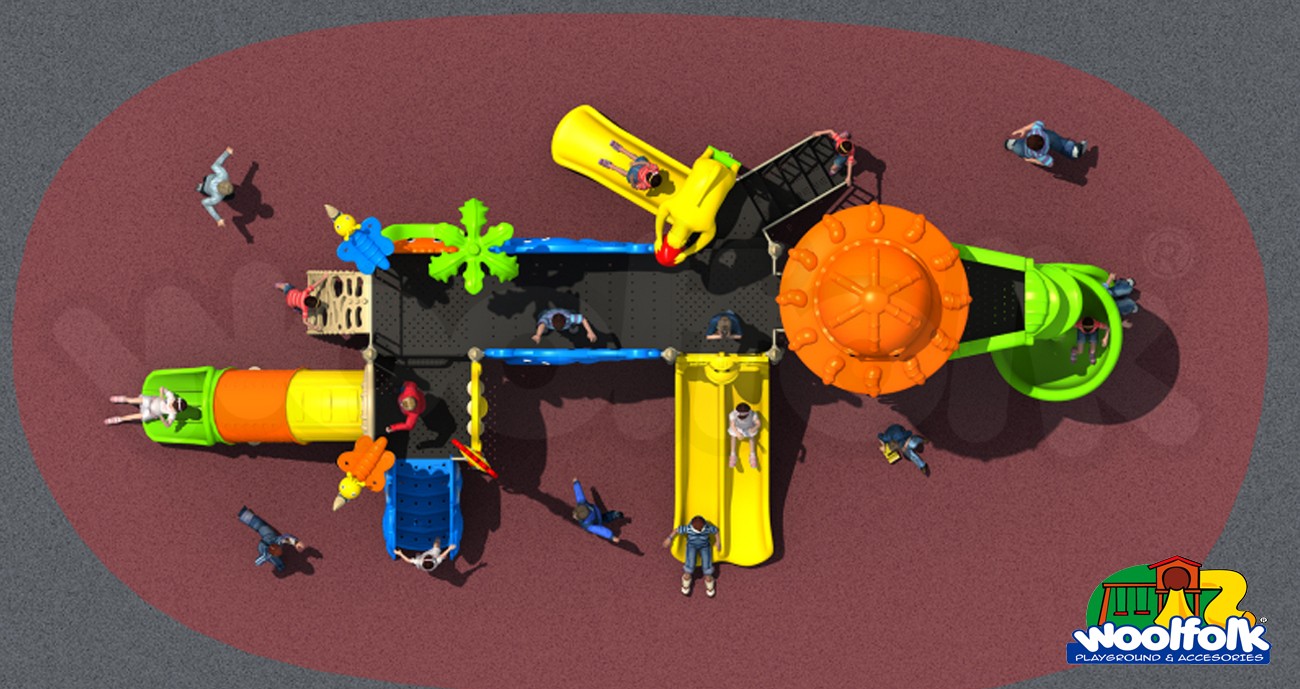 Juego Infantil para exteriores, tipo temático. Modelo: ZO026