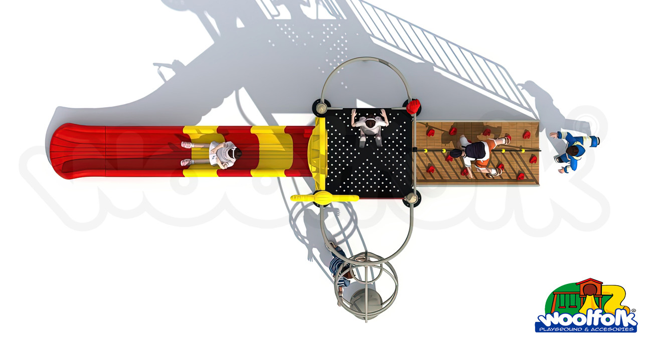 Juego Infantil para exteriores, tipo temático. Modelo: SP016