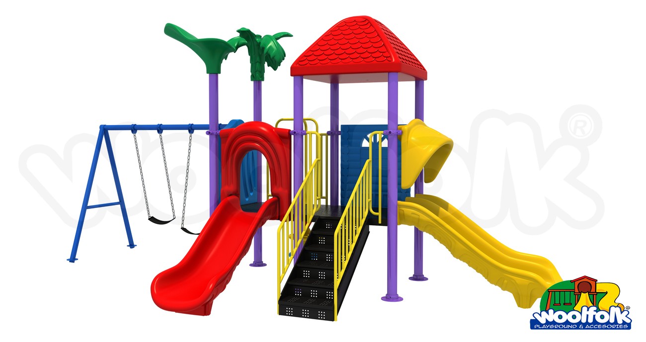 Juego Infantil para exteriores Línea Columpios. Modelo: MET209