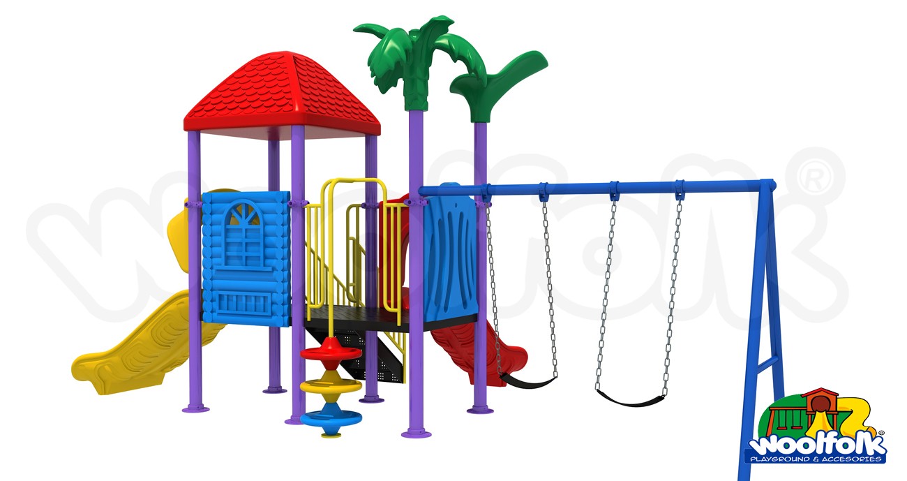 Juego Infantil para exteriores Línea Columpios. Modelo: MET209