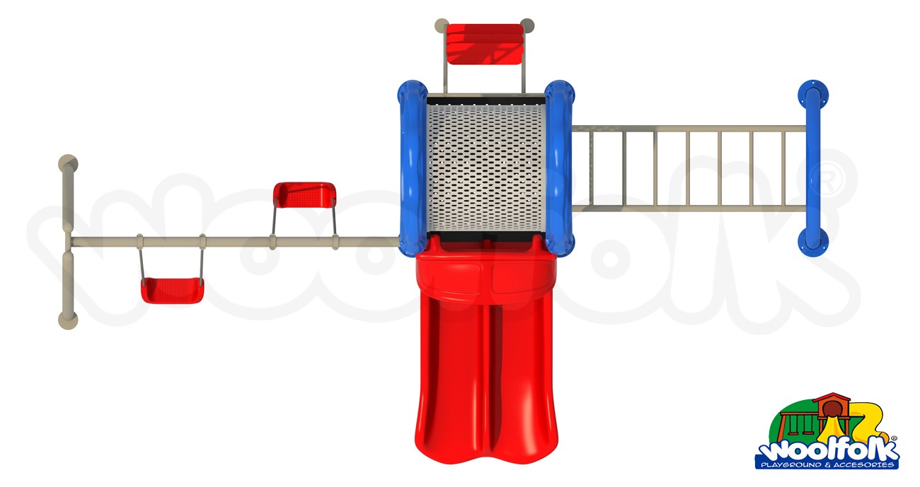 Juego Infantil para exteriores Línea Columpios. Modelo: MET232