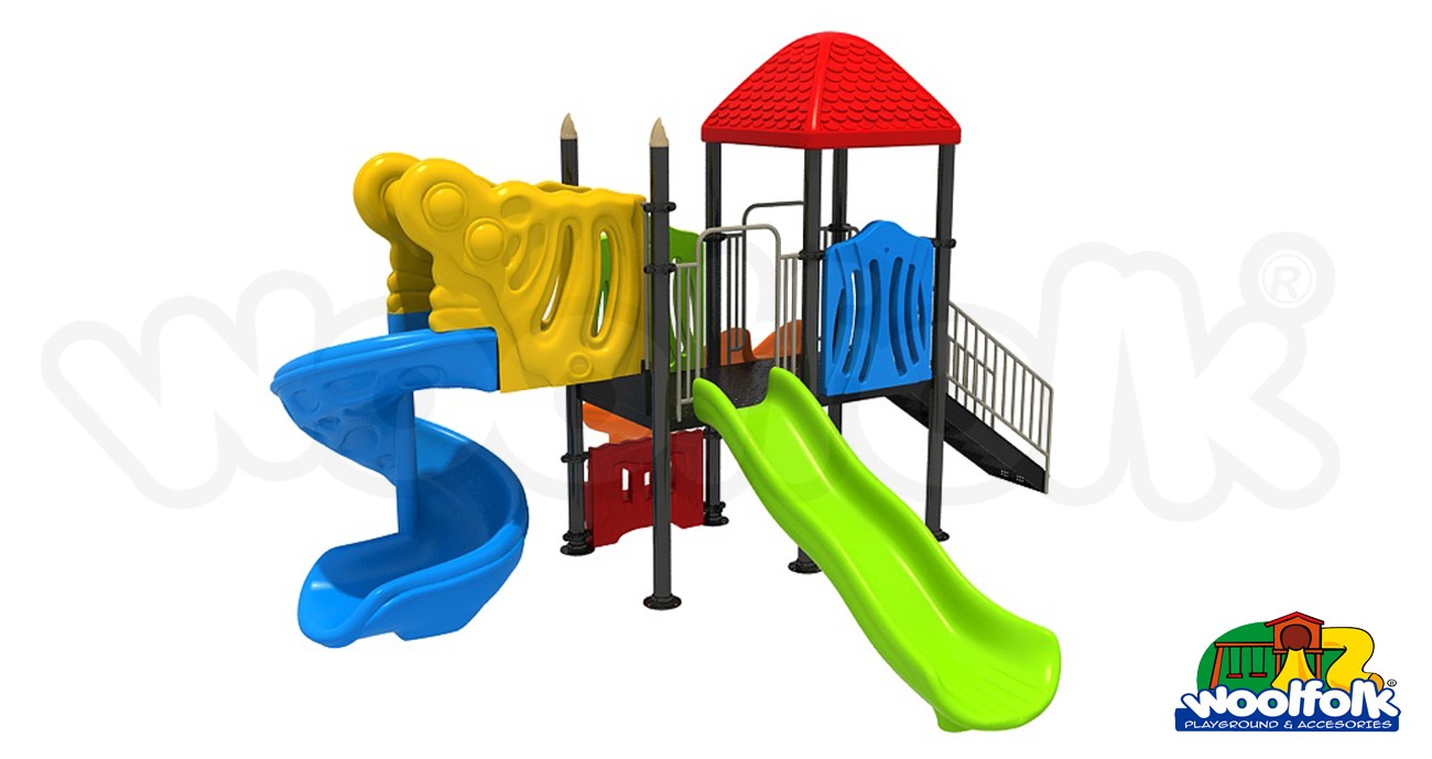 Juego Infantil metálico para exteriores. Modelo: MET210
