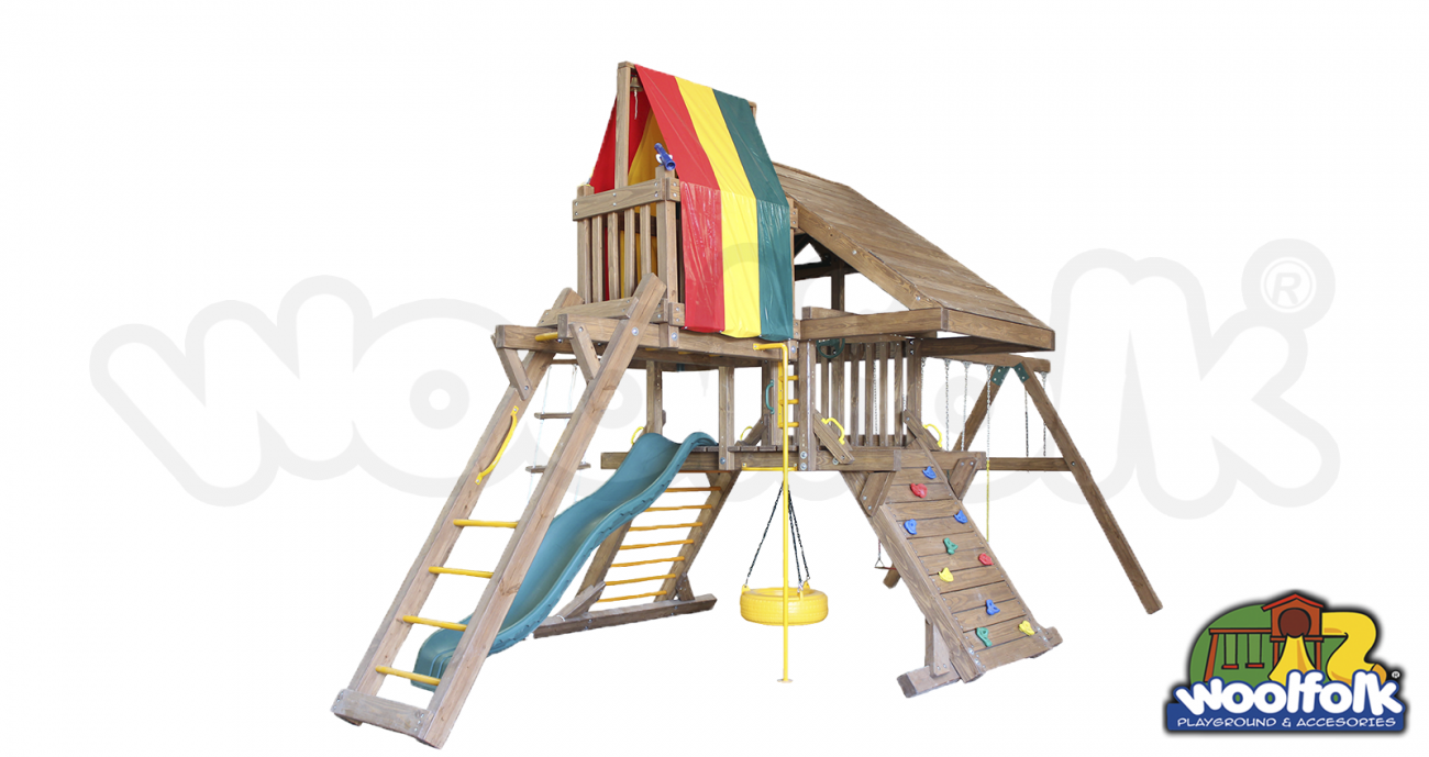 Juego Infantil de Madera de Pino Canadiense. Modelo: WDM004P
