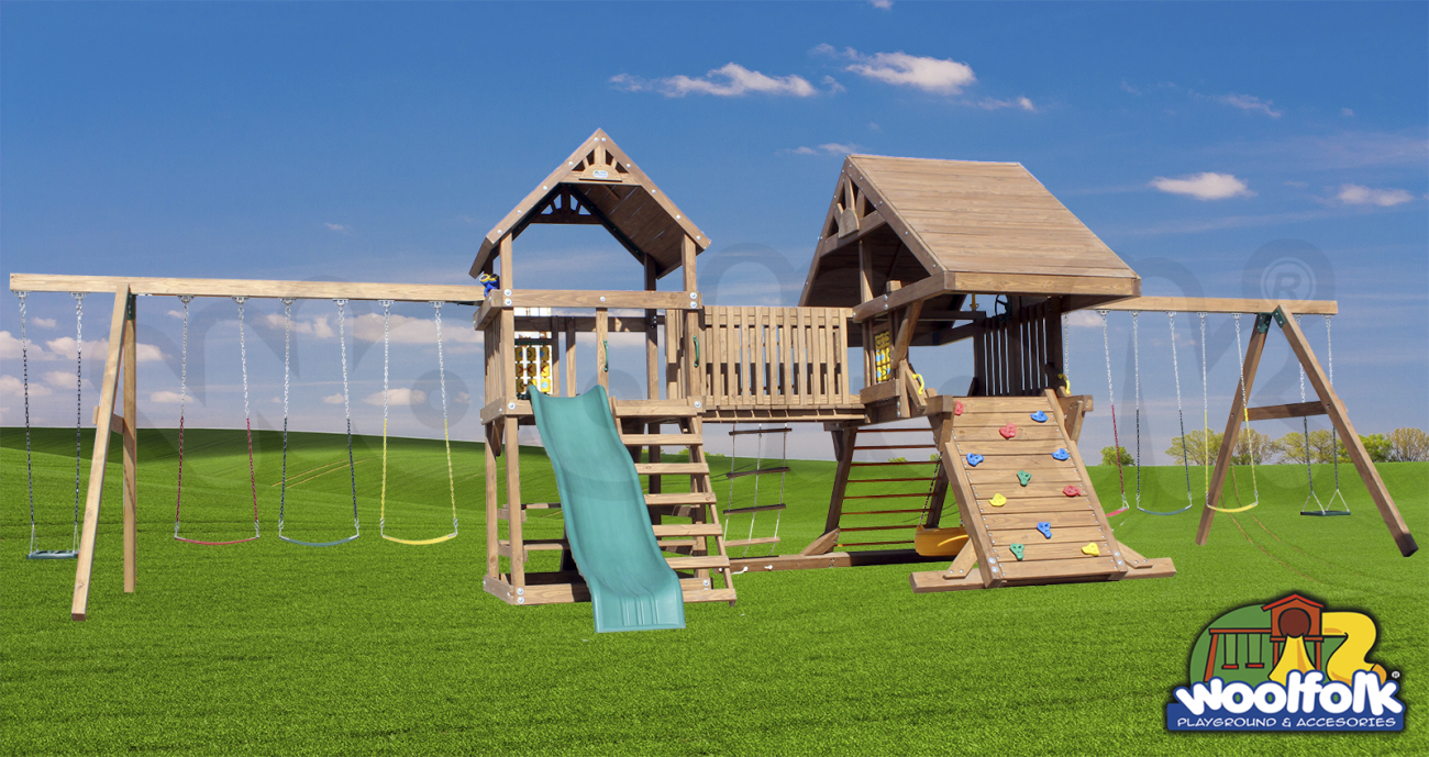 Juego Infantil de Madera de Pino Canadiense. Modelo: WDM005