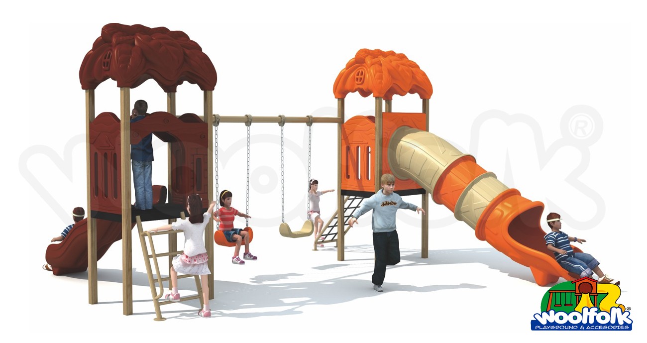 Juego Infantil para exteriores Línea Columpios. Modelo: MET235