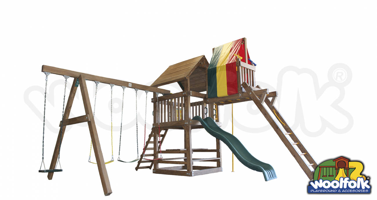 Juego Infantil de Madera de Pino Canadiense. Modelo: WDM003P