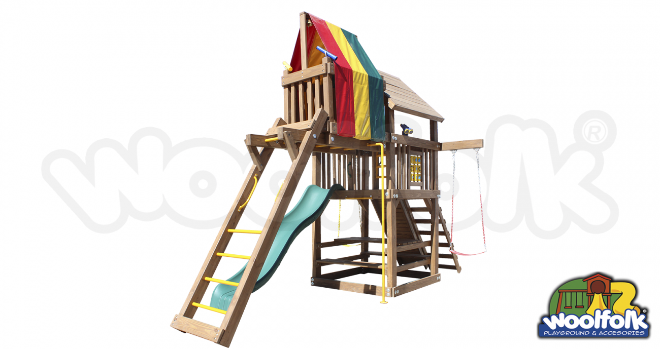 Juego Infantil de Madera de Pino Canadiense. Modelo: WDM002P