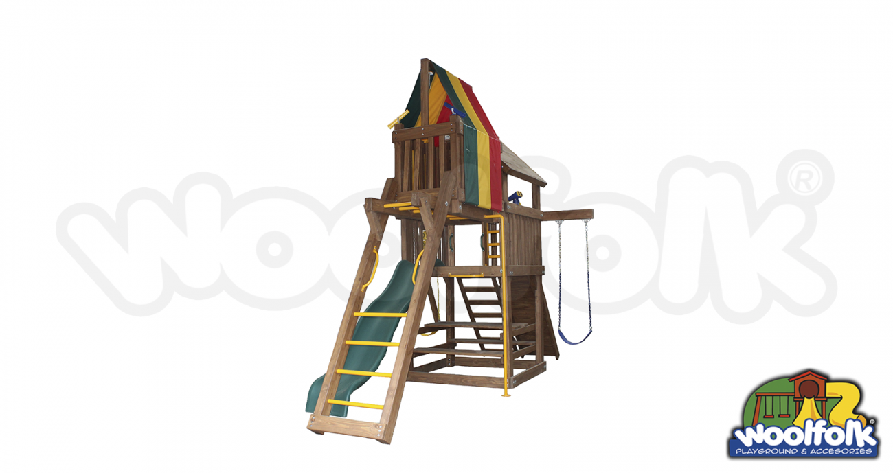 Juego Infantil de Madera de Pino Canadiense. Modelo: WDM002P