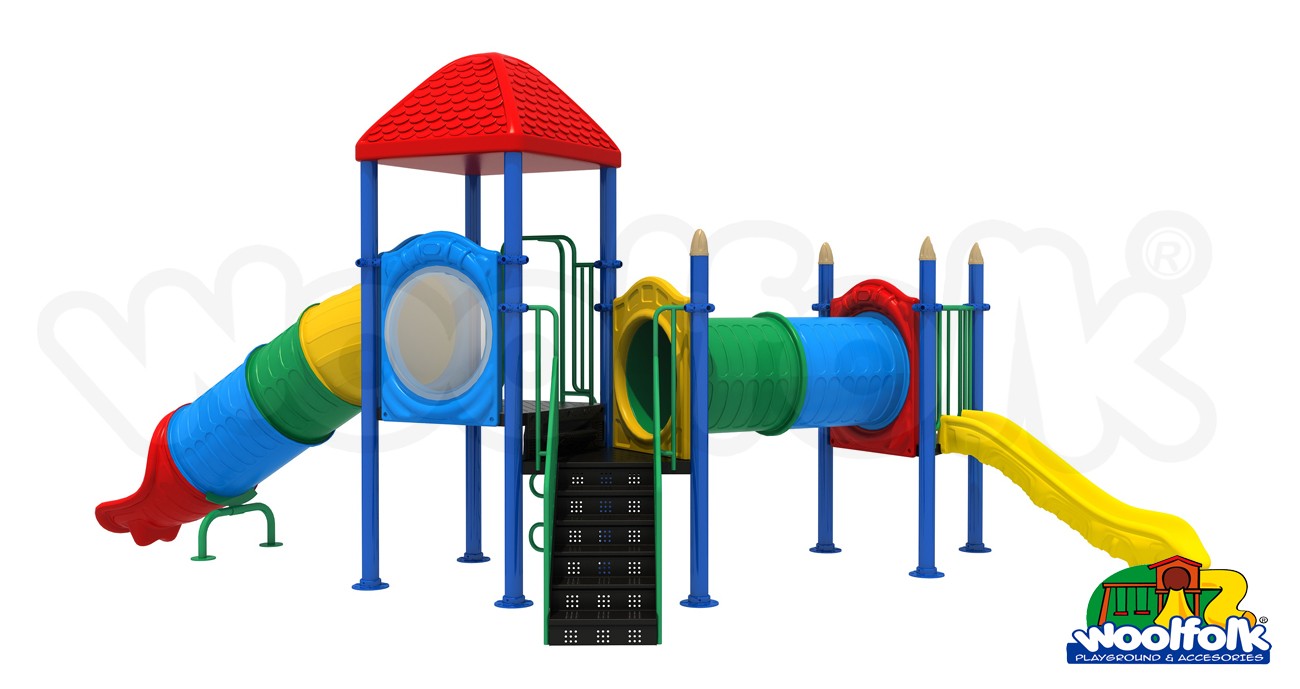 Juego Infantil metálico para exteriores. Modelo: MET221
