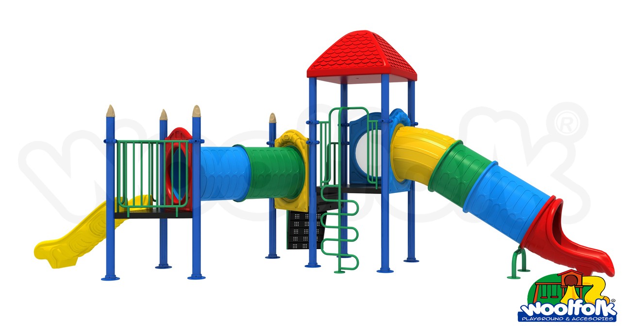 Juego Infantil metálico para exteriores. Modelo: MET221