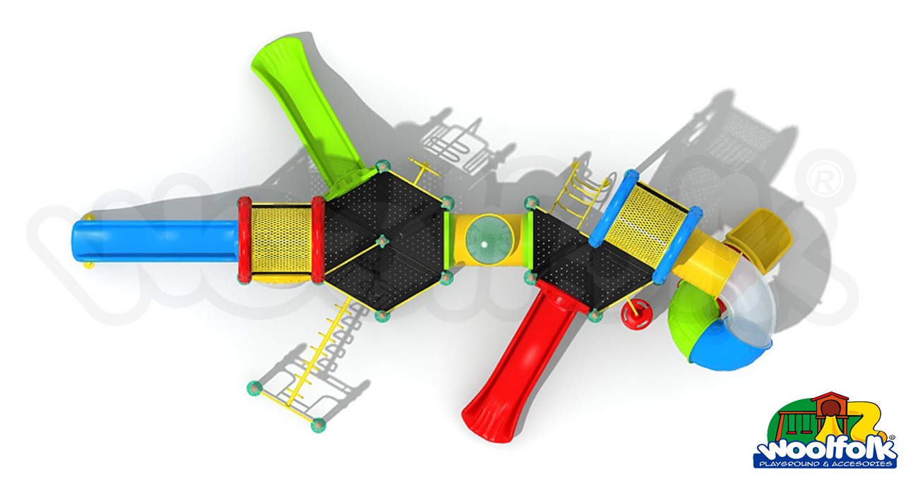 Juego Infantil para exteriores, tipo temático. Modelo: NA036