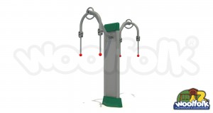 Modulo de aparatos de Ejercicio para exteriores.-DS001