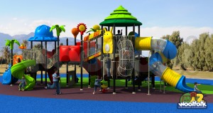 Juego Infantil para exteriores, tipo temático.-ZO028