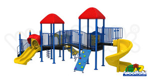 Juego Infantil para exteriores, tipo temático.-MET113