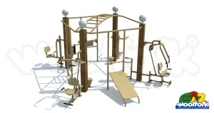 Aparato de Ejercicio para exteriores.-FS070