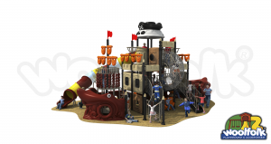 Juego Infantil para exteriores, tipo temático.-PS017